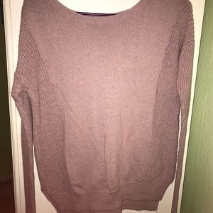 American Eagle Oversized Dusty Rose Sweater
